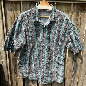 Vintage Short Sleeve Button Down